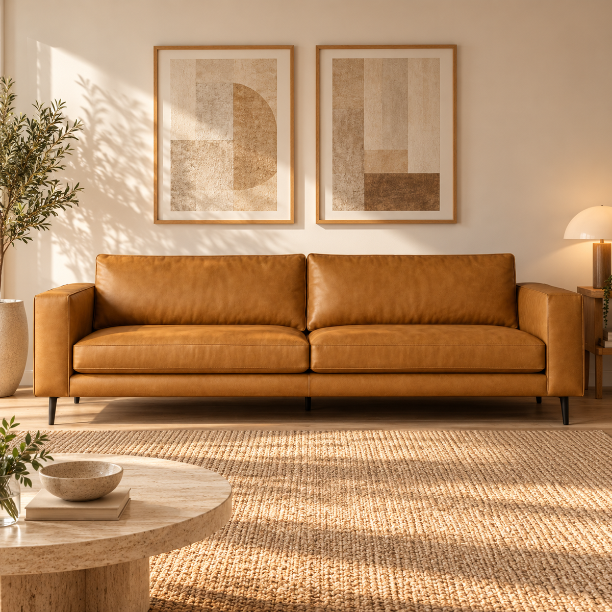Sofá Passero de cuero de Muebles Concordia, foto 1