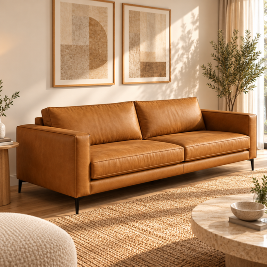 Sofá Passero de cuero de Muebles Concordia, foto 2